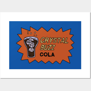 Crystal Buzz Cola Posters and Art